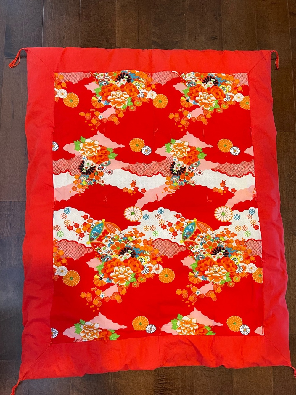 Japanese Floral Baby Shikibuton (Shiki Futon)